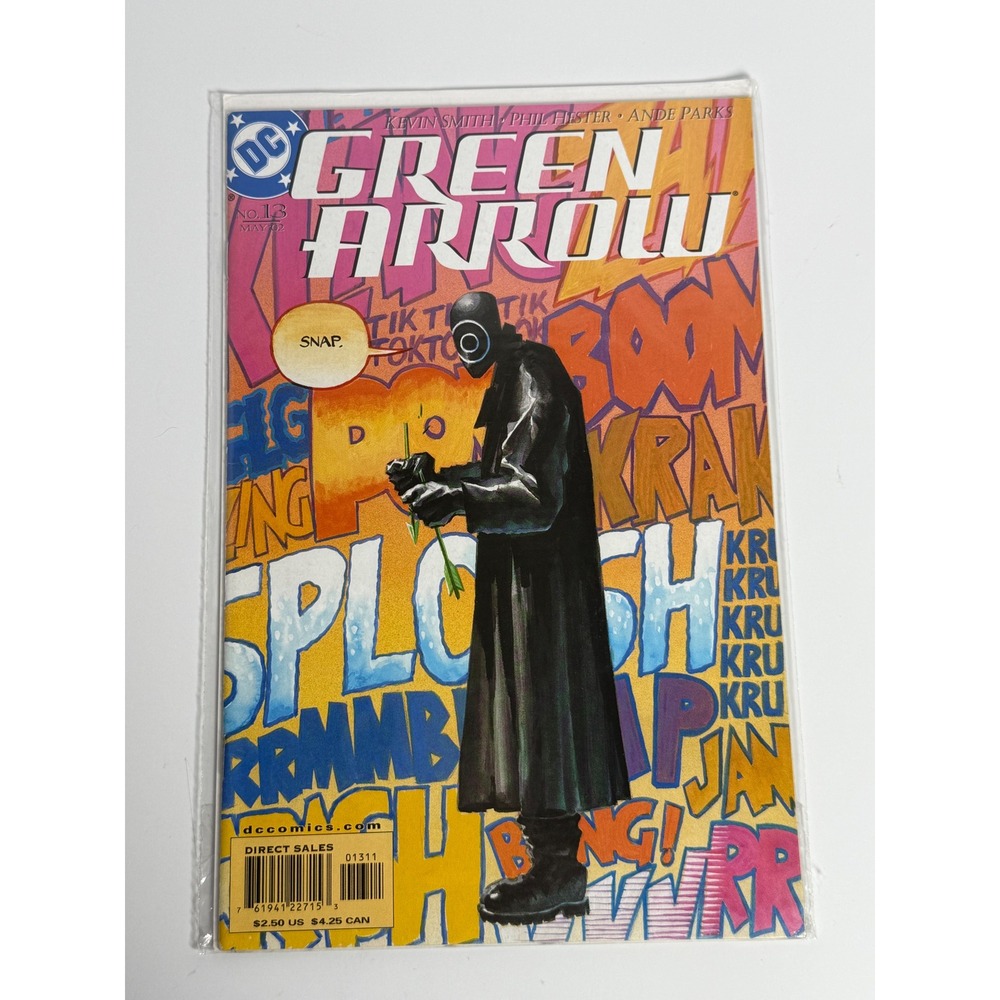 Green Arrow 13 2002 DC Comics Kevin Smith Phil Hester Onomatopoeia Modern Age